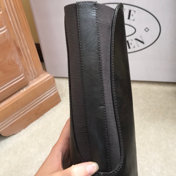 STEVE MADDEN CALF HEIGHT BOOTS WITH ELASTIC - Picture 2 of 8